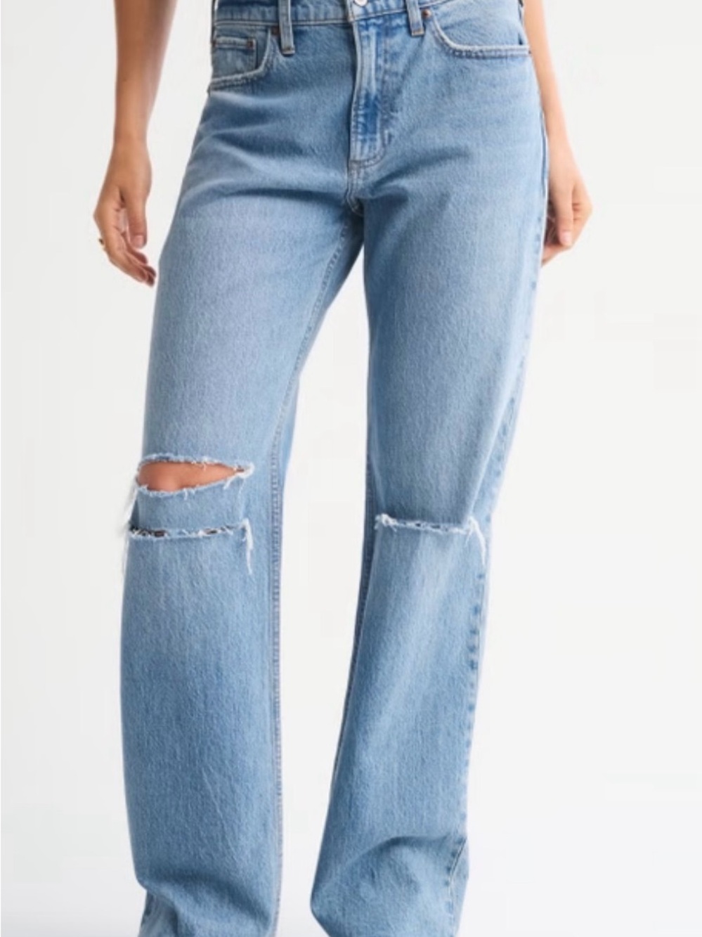 NWT Low Rise Baggy Jean